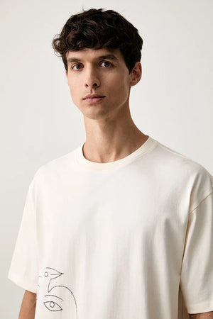 Camiseta de algodón para hombre Scotch & Soda
