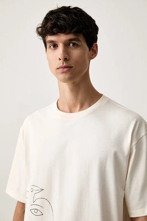 Camiseta de algodón para hombre Scotch & Soda