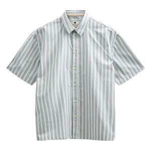 Anerkjendt - Camisa popelín de rayas Akotto | Azul claro