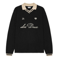 Les Deux - Polo Waffle Football | Negro