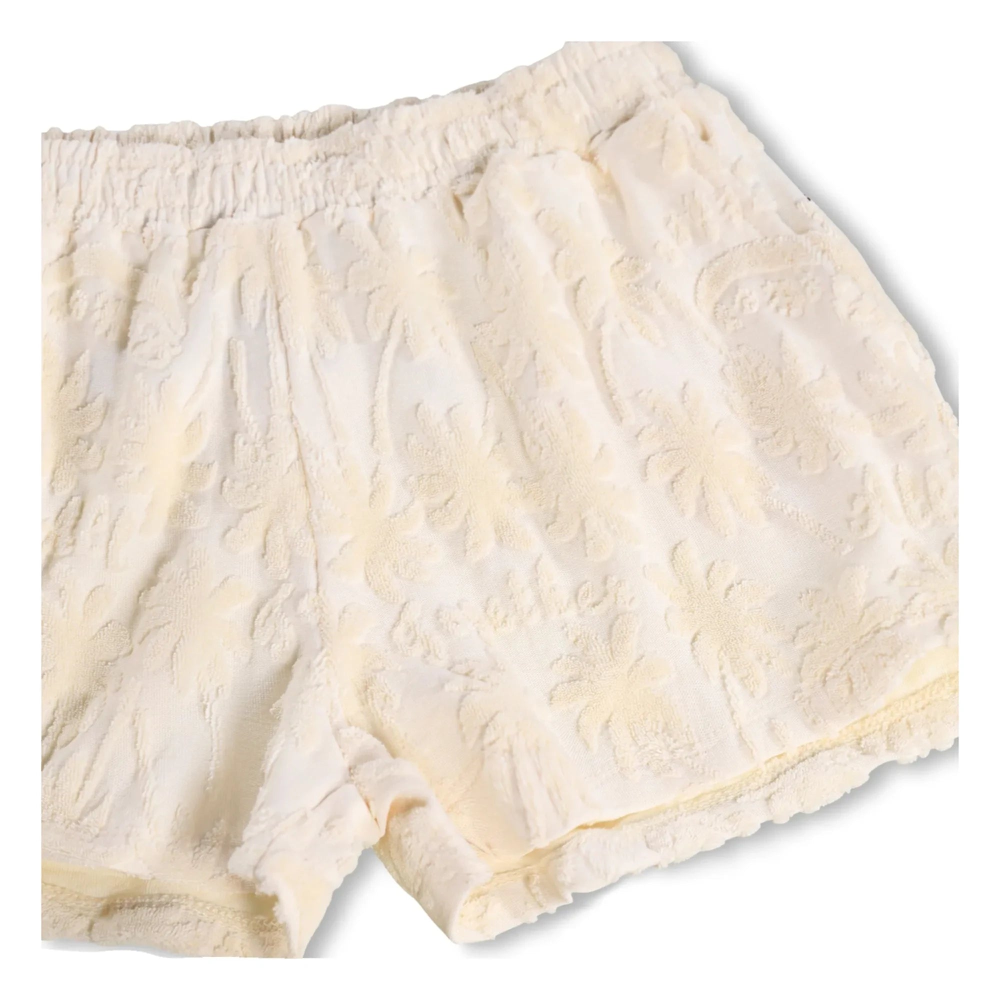 Molo - Angela Palm short de felpa | Crudo