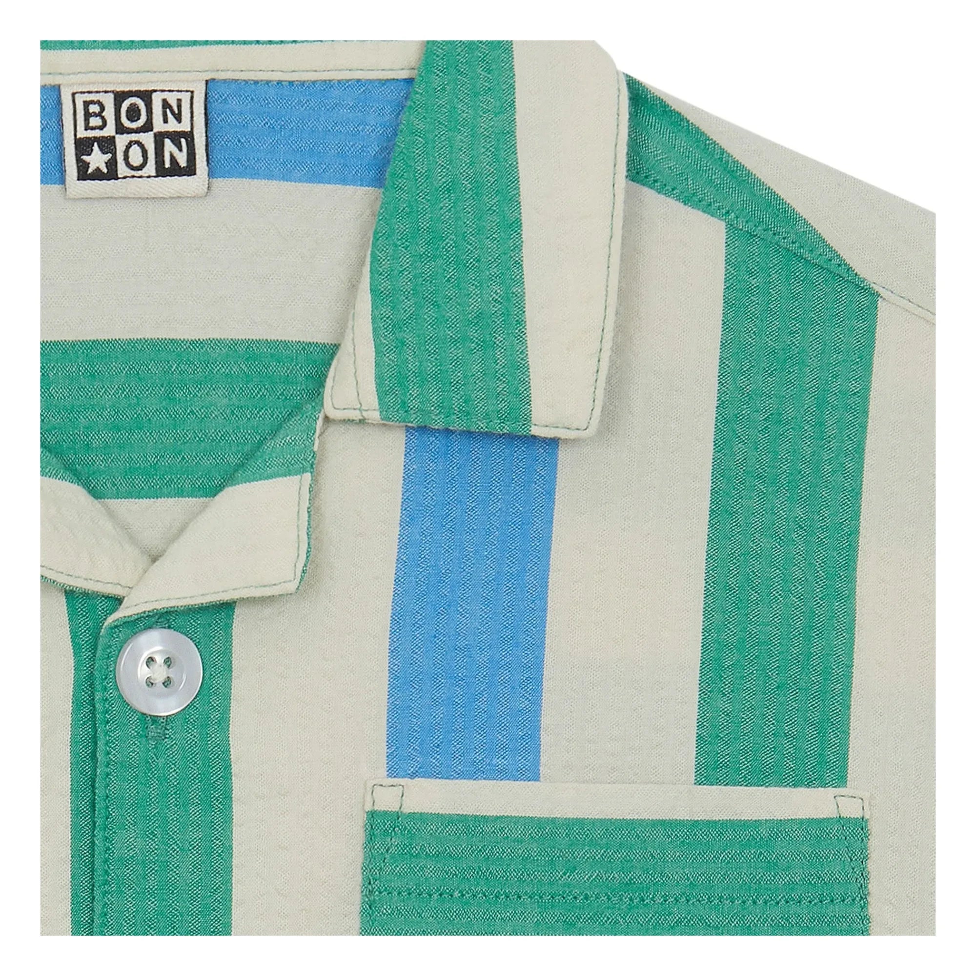 Bonton - Camisa a rayas Las Vegas | Crudo