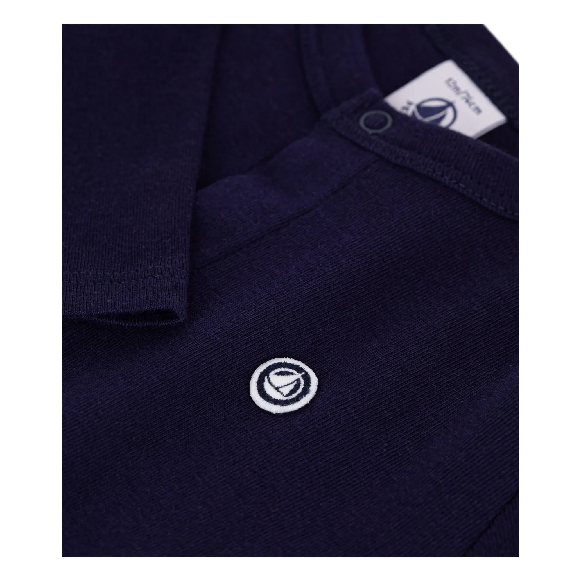 Petit Bateau - Cárdigan de algodón orgánico | Azul noche