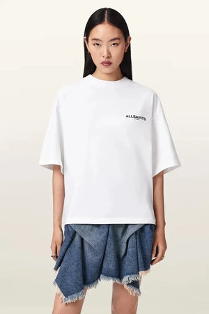 Camiseta oversize de algodón AllSaints HALIS para mujer