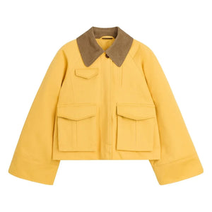 Skall Studio - Gaby Organik Pamuk Ceket | Sarı