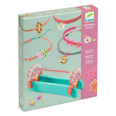 Djeco - Kit de bricolaje - Pulseras de macramé