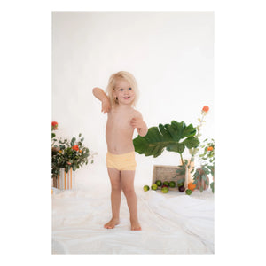 Ina Swim - Bañador a Rayas Lumi | Naranja