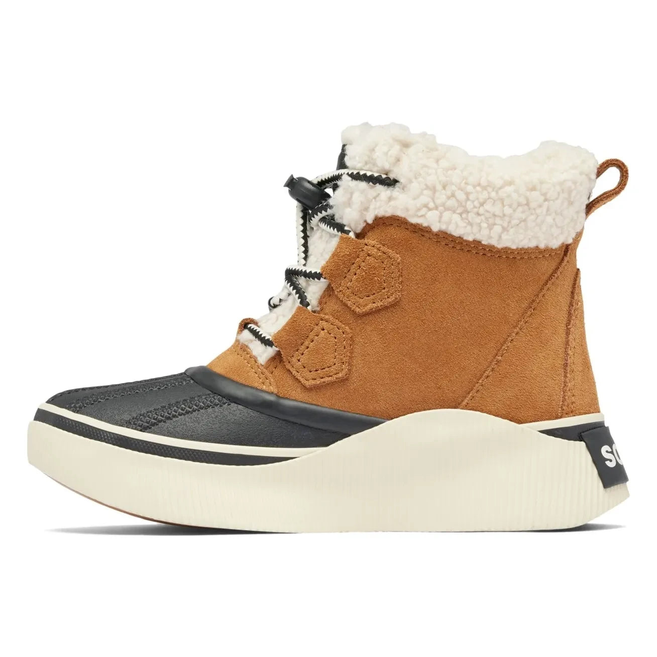 Sorel - Botas impermeables Out N About IV Chillz para niños | Camel