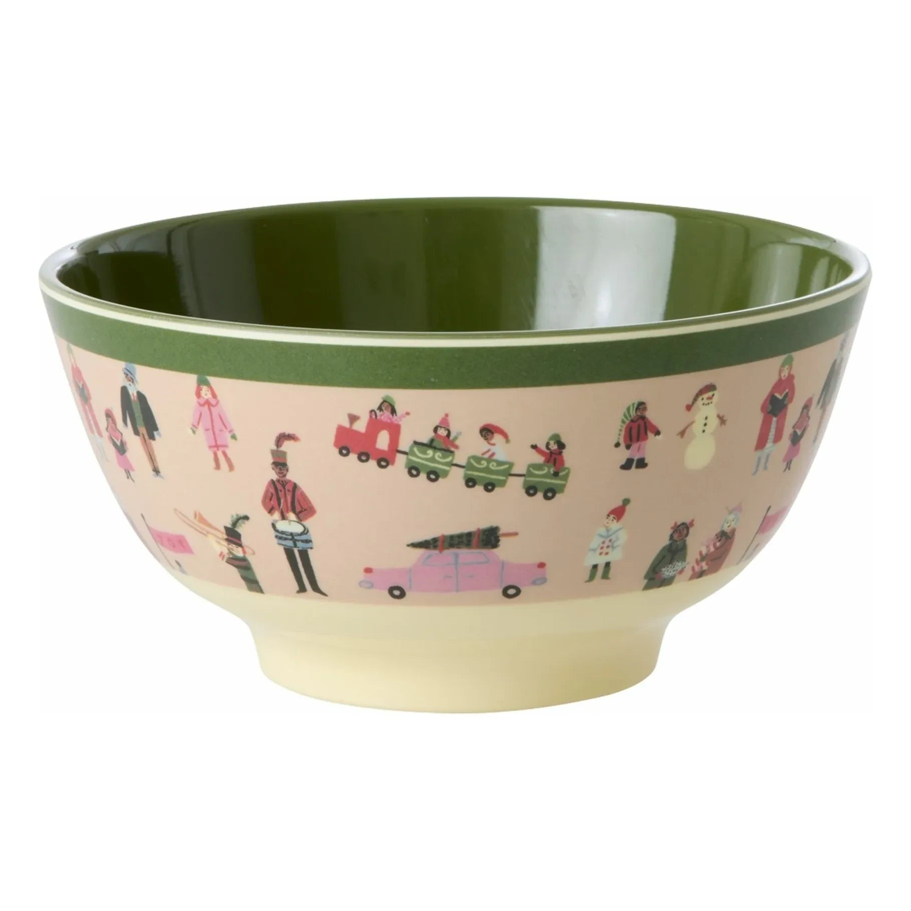 Rice - Cuenco de melamina Holiday | Rosa claro