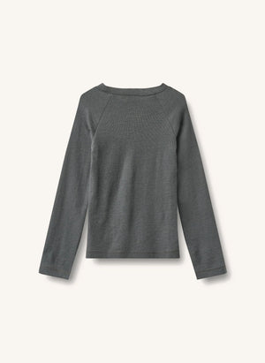 Wheat - Camiseta Maane de lana merino | Marrón
