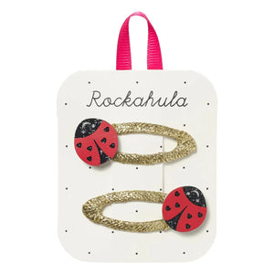 Rockahula Kids - Set de 2 clips de bichos | Rojo