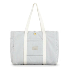 Cam Cam - Bolso cambiador multiusos a rayas | Azul claro