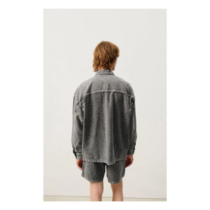 American Vintage - Camisa Jazy | Gris carbón