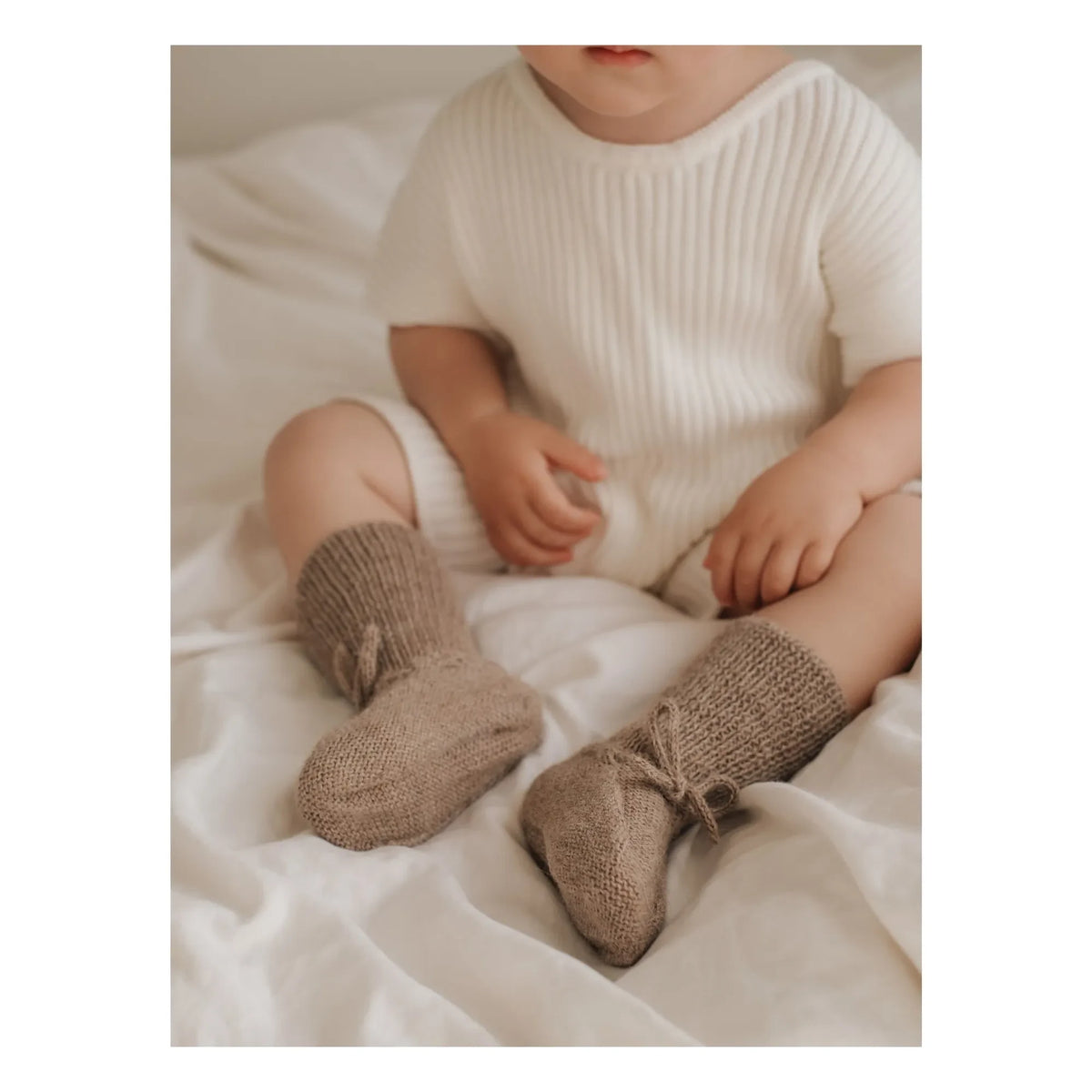 Main Sauvage - Zapatillas de alpaca | Avena