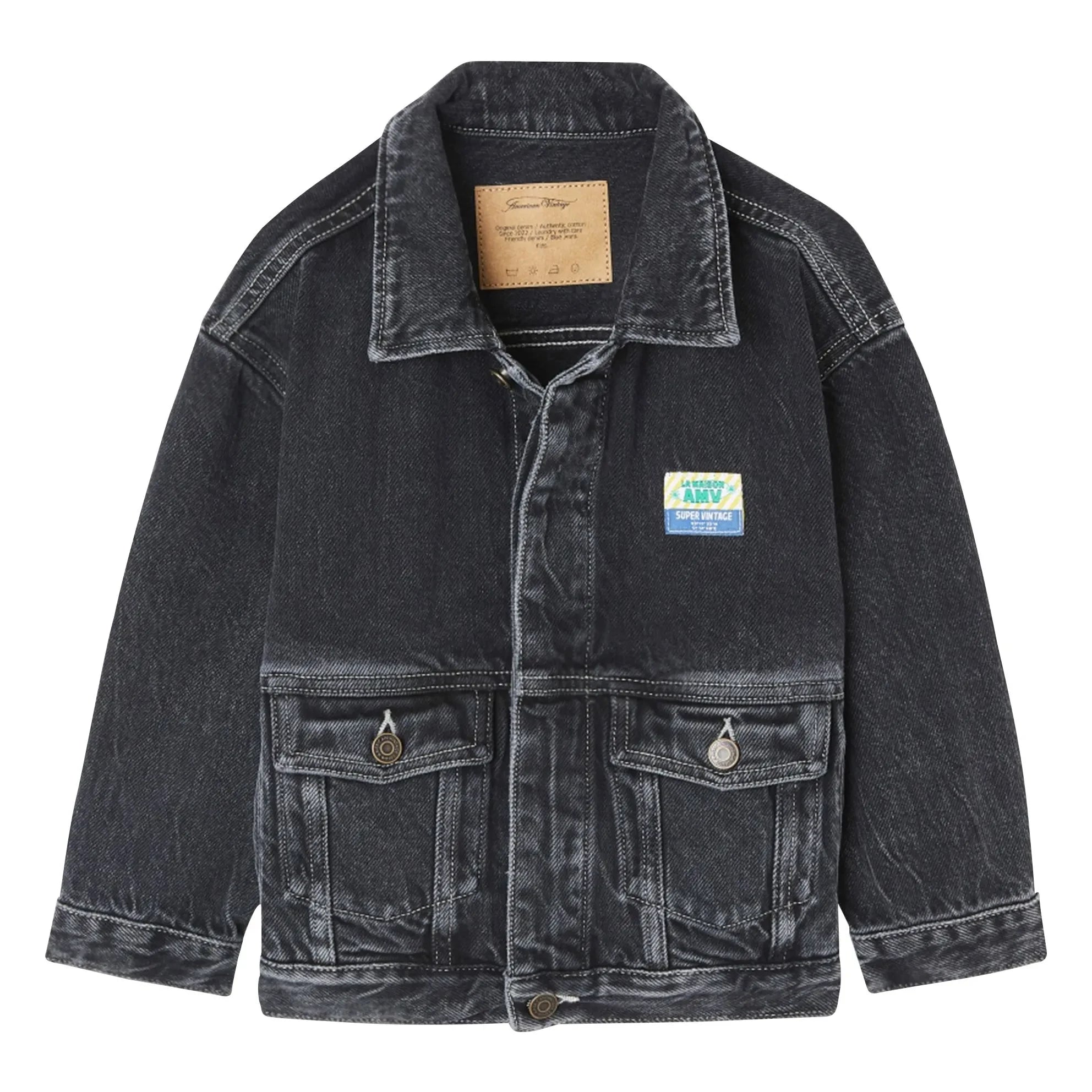 American Vintage - Chaqueta vaquera Yopday | Denim negro