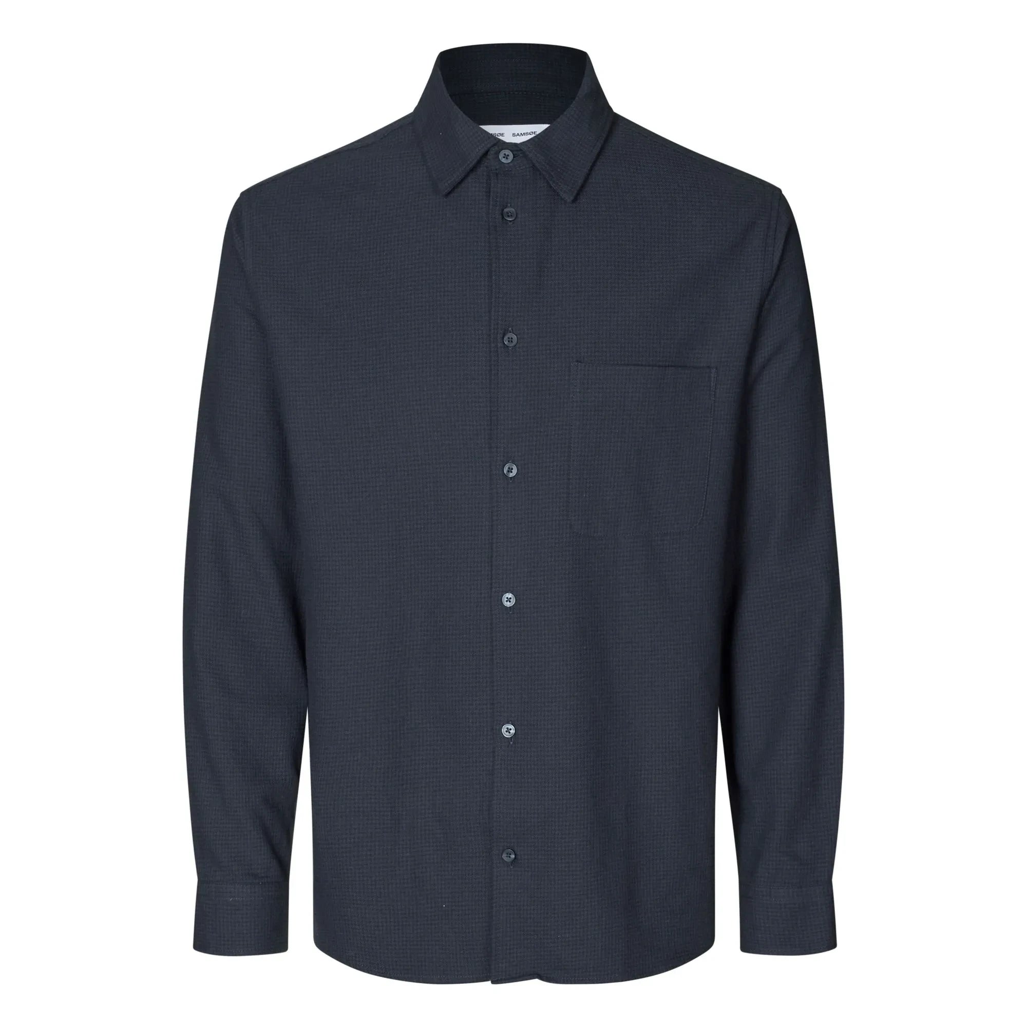 Samsoe Samsoe - Camisa Sadamon | Azul Oscuro