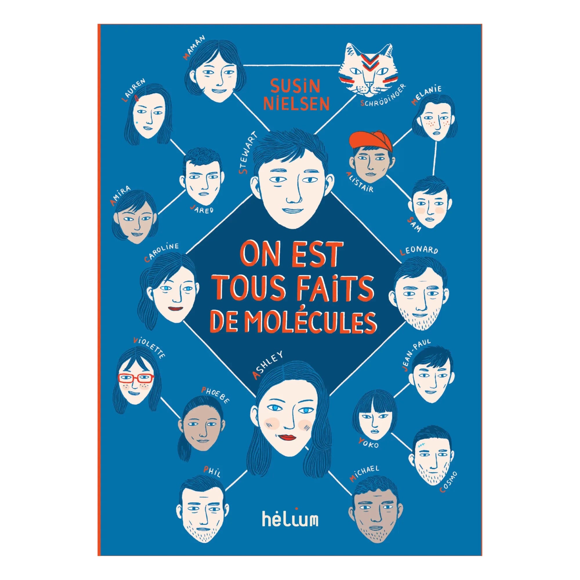 Helium - Libro - On est tous faits de Molécules - Susin Nielsen
