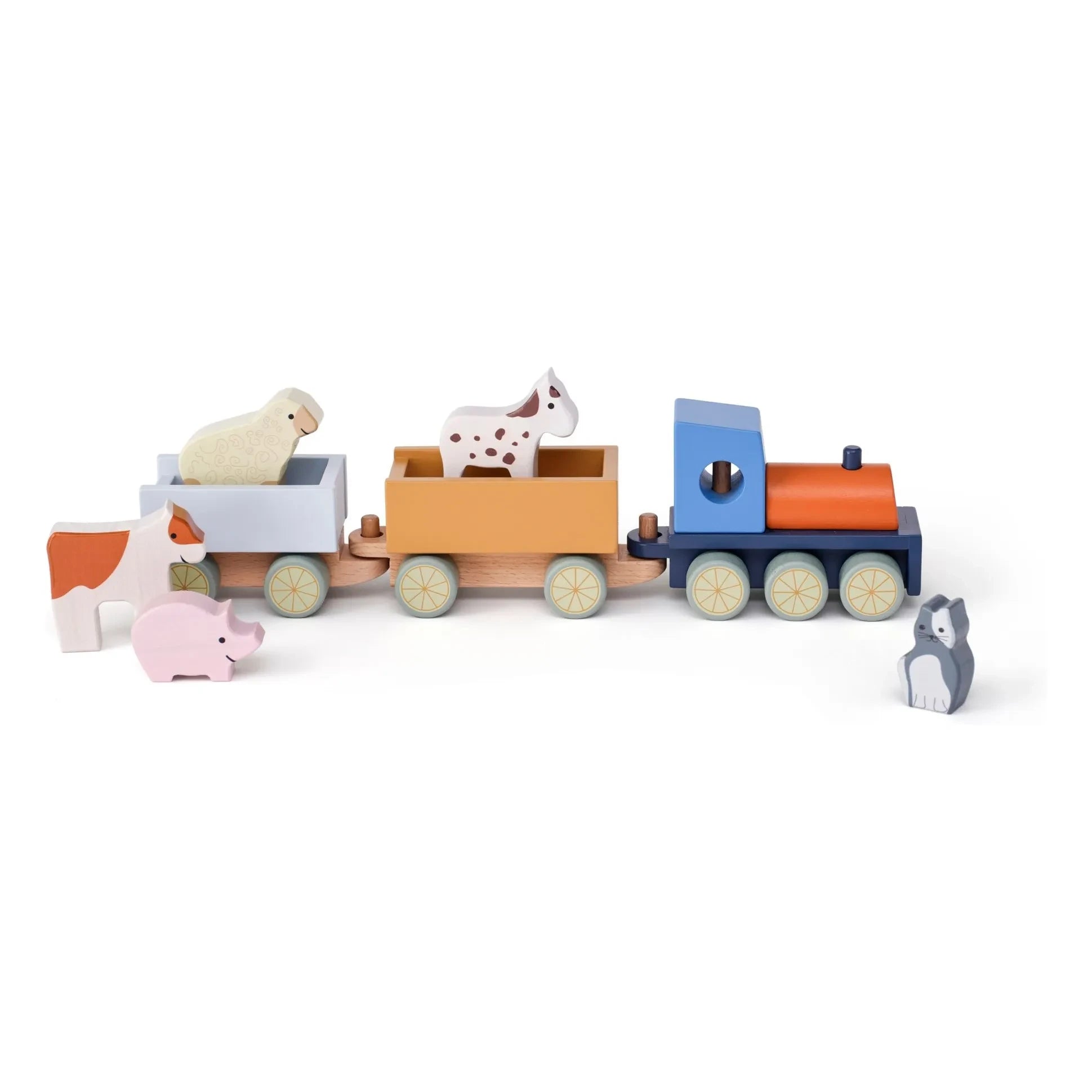 Kid's Concept - Tren de Animales de Granja