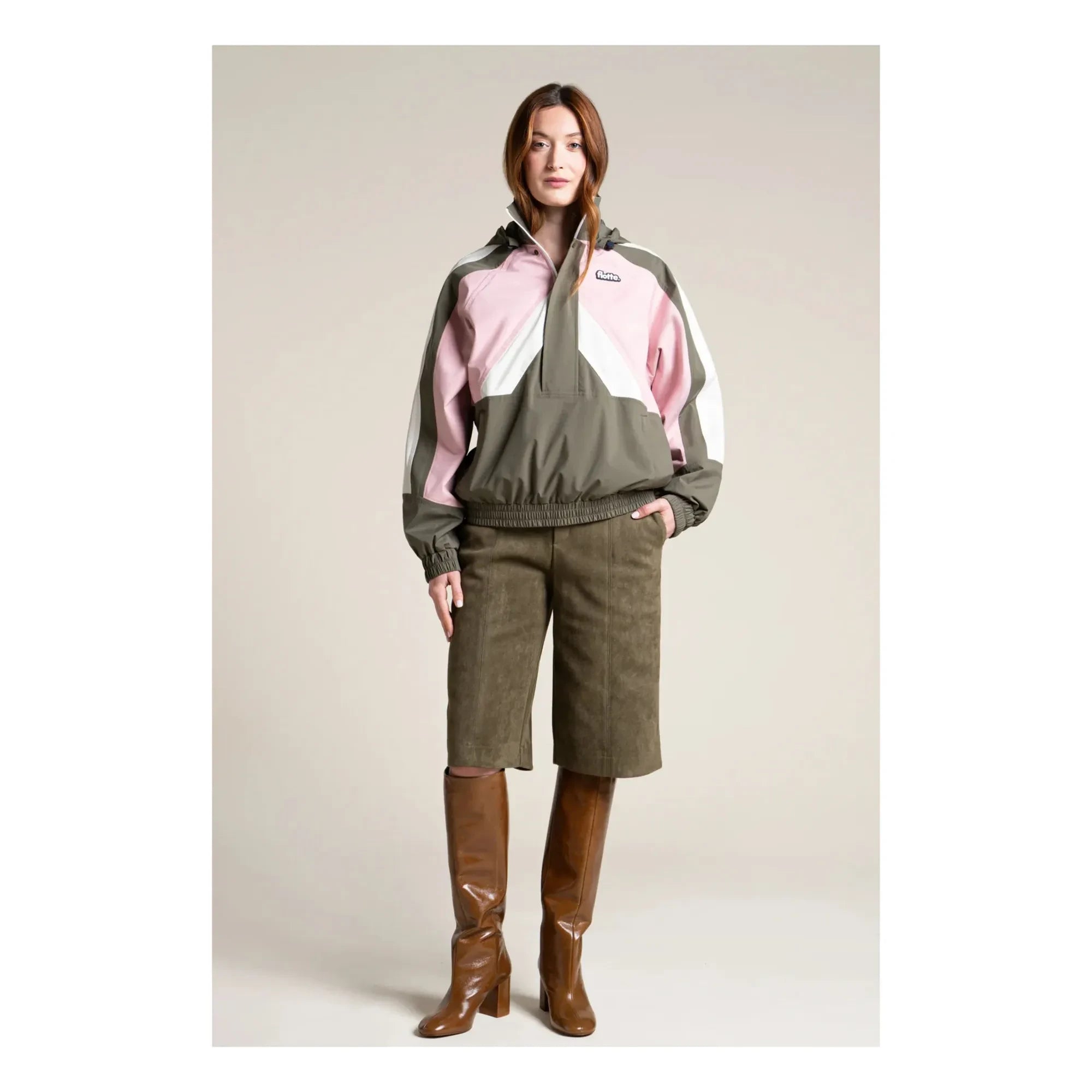 Chaqueta impermeable Flotte - Abbesses | Caqui