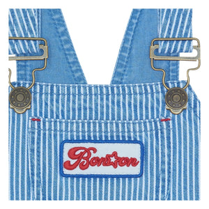 Bonton - Mono vaquero de rayas elegante | Azul