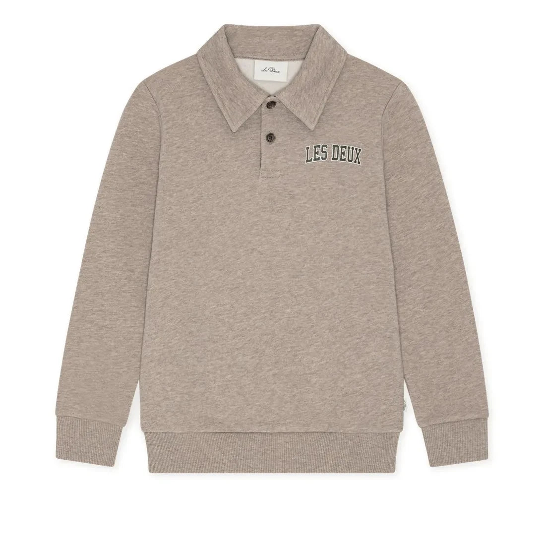 Les Deux - Sudadera tipo polo de rugby 100 % algodón orgánico | Arena