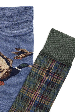 Calcetines Polo Ralph Lauren para hombre, pack de 2