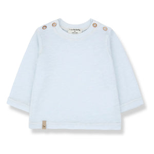 1+ in the family - Camiseta Andros Chiné | Azul pálido
