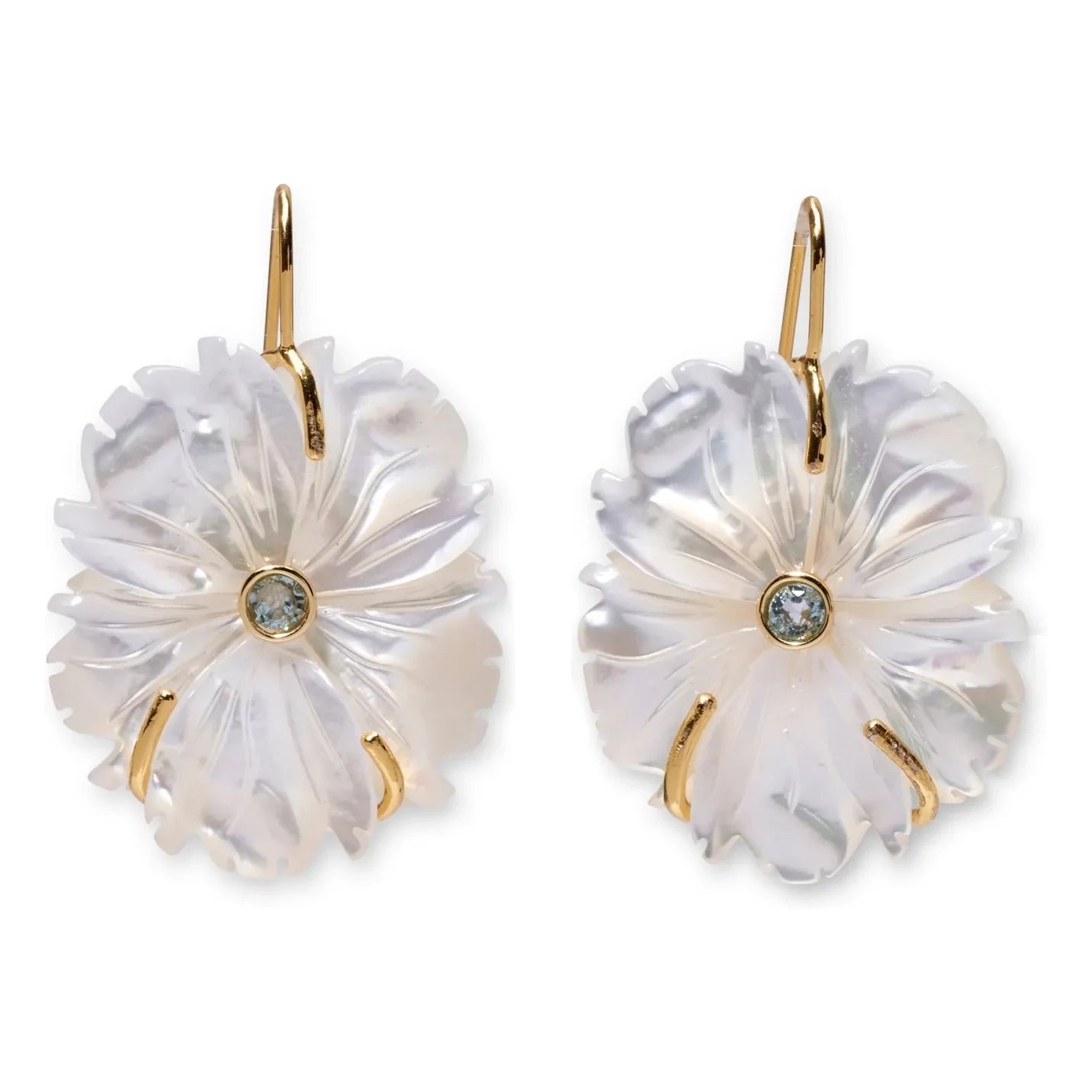 Lizzie Fortunato - Pendientes New Bloom | Crudo