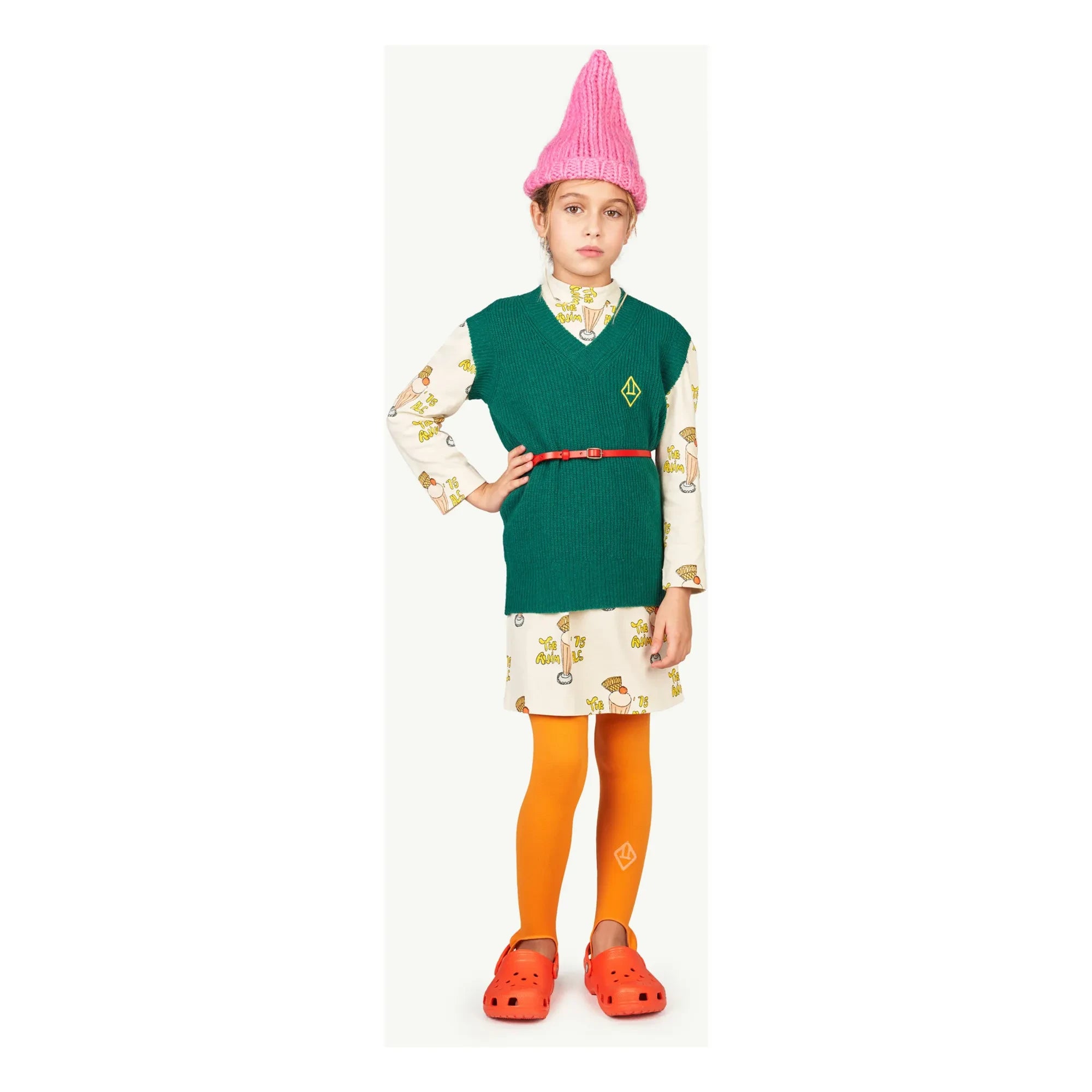 The Animals Observatory - Vestido Bug Jersey | Ecru