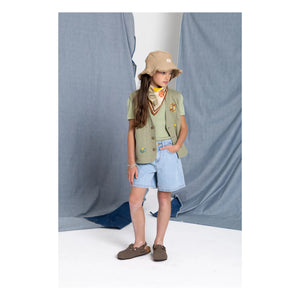 Hundred Pieces - Shorts vaqueros Daisie | Azul