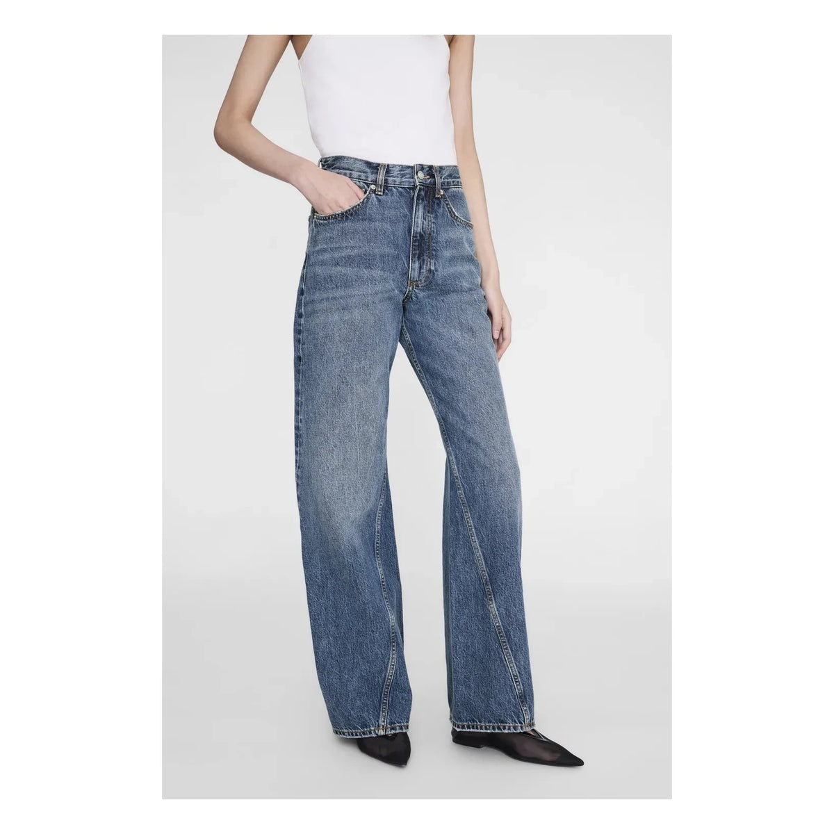 Anine Bing - Jean Brie | Azul Lavado