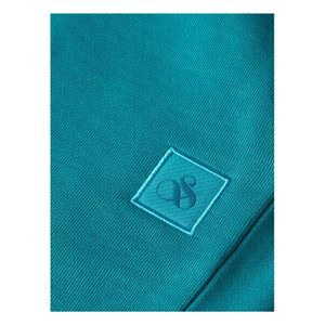 Scotch & Soda - Shorts Jogger con Insignia de Logotipo de Algodón Orgánico | Azul Laguna