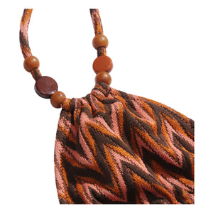 Icone - Brigitte Chevron Parte Superior de Bikini | Melocotón
