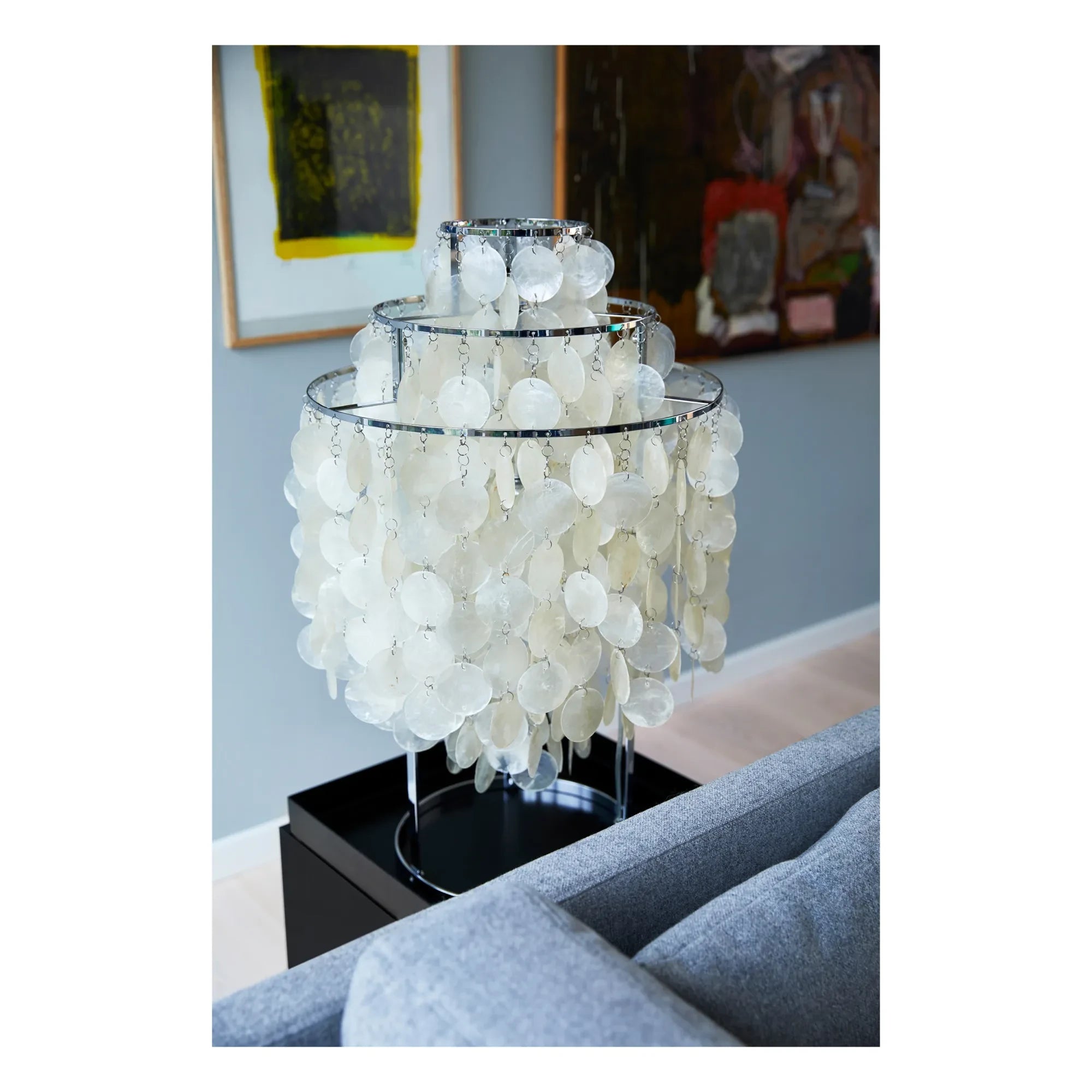 Verpan - Lámpara de mesa Fun 1TM | Cromo