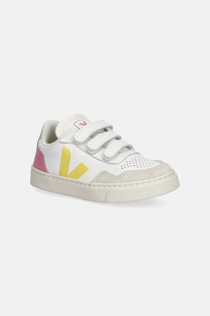 Zapatillas deportivas de piel Veja Small V-90 para niños