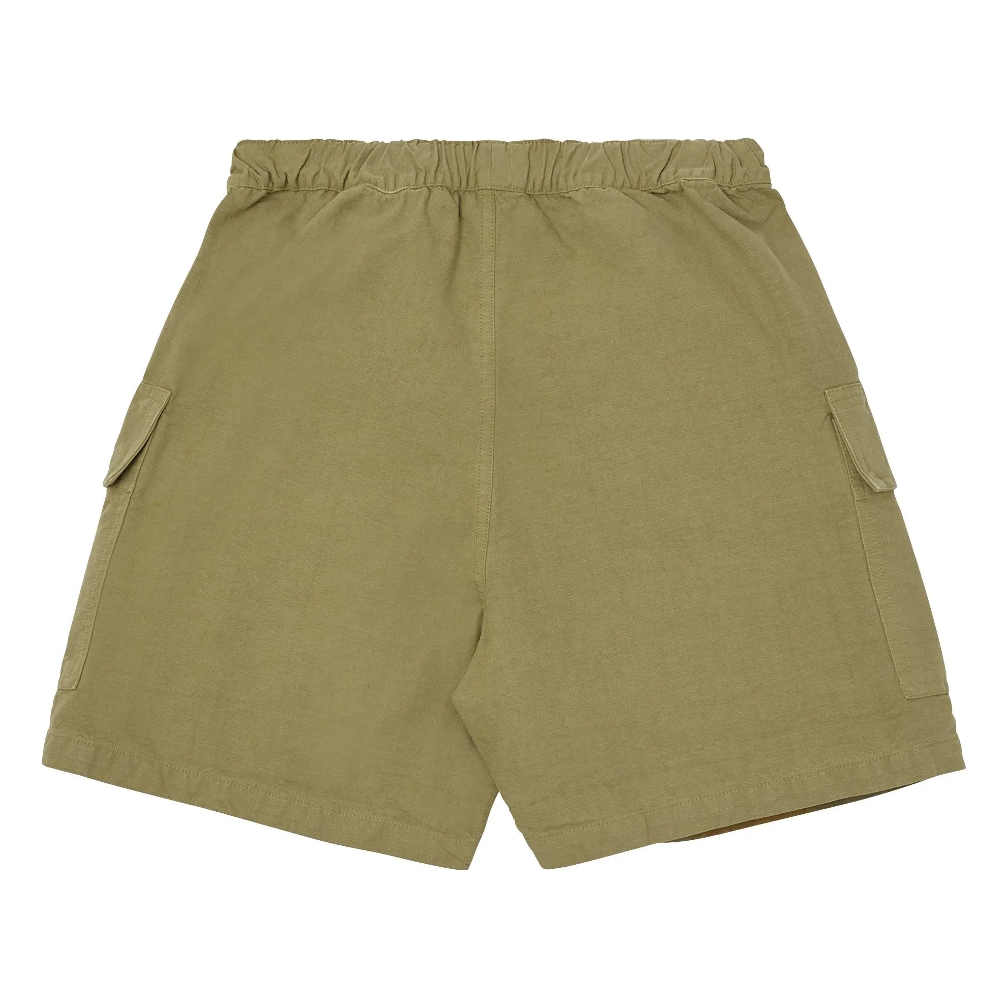 Main Story - Pantalones cortos cargo de algodón orgánico | Verde oliva