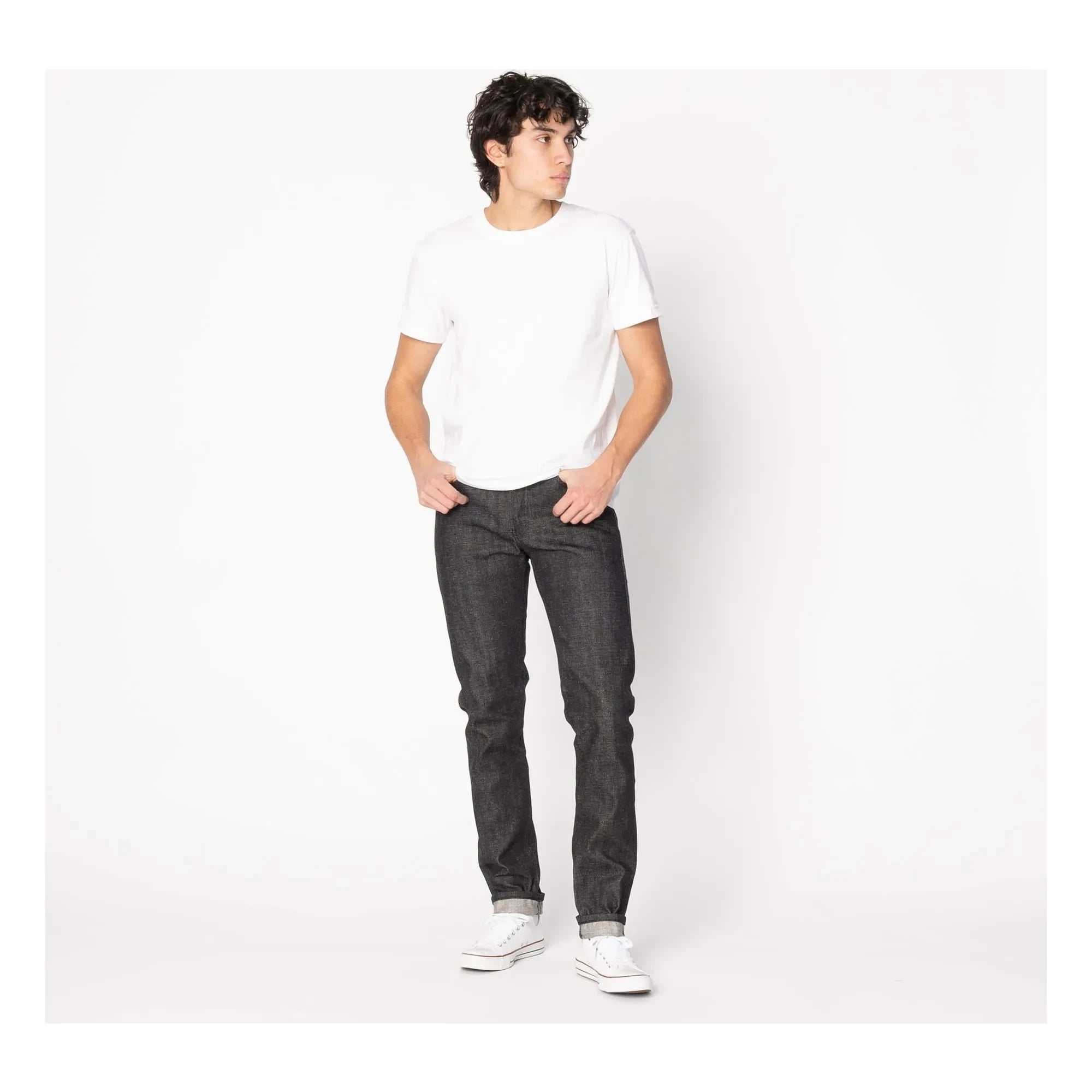 Naked & Famous - Jean Super Guy Yatagarasu Selvedge | Negro