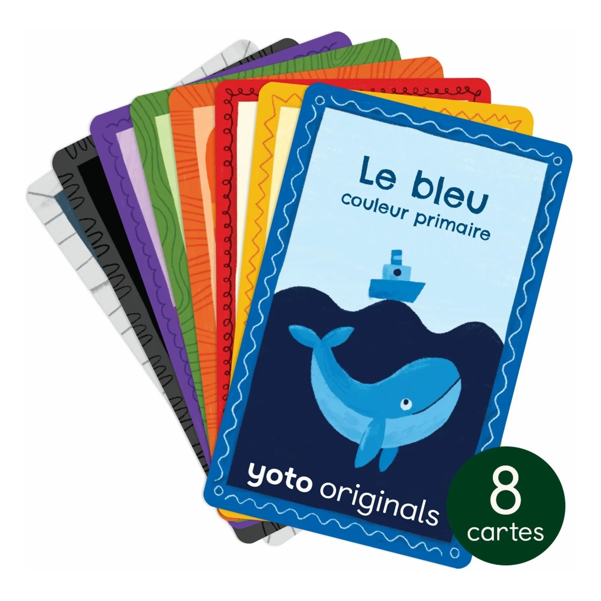 Yoto Player - Los colores son un juego, pack de 8 tarjetas
