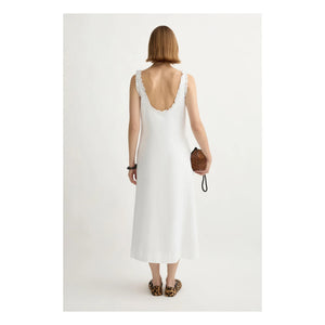 Posse - Vestido de lino Florence | Marfil