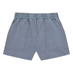Bonton - Lolo Garm Pantalones cortos detallados con estrella en el bolsillo | Gris azulado