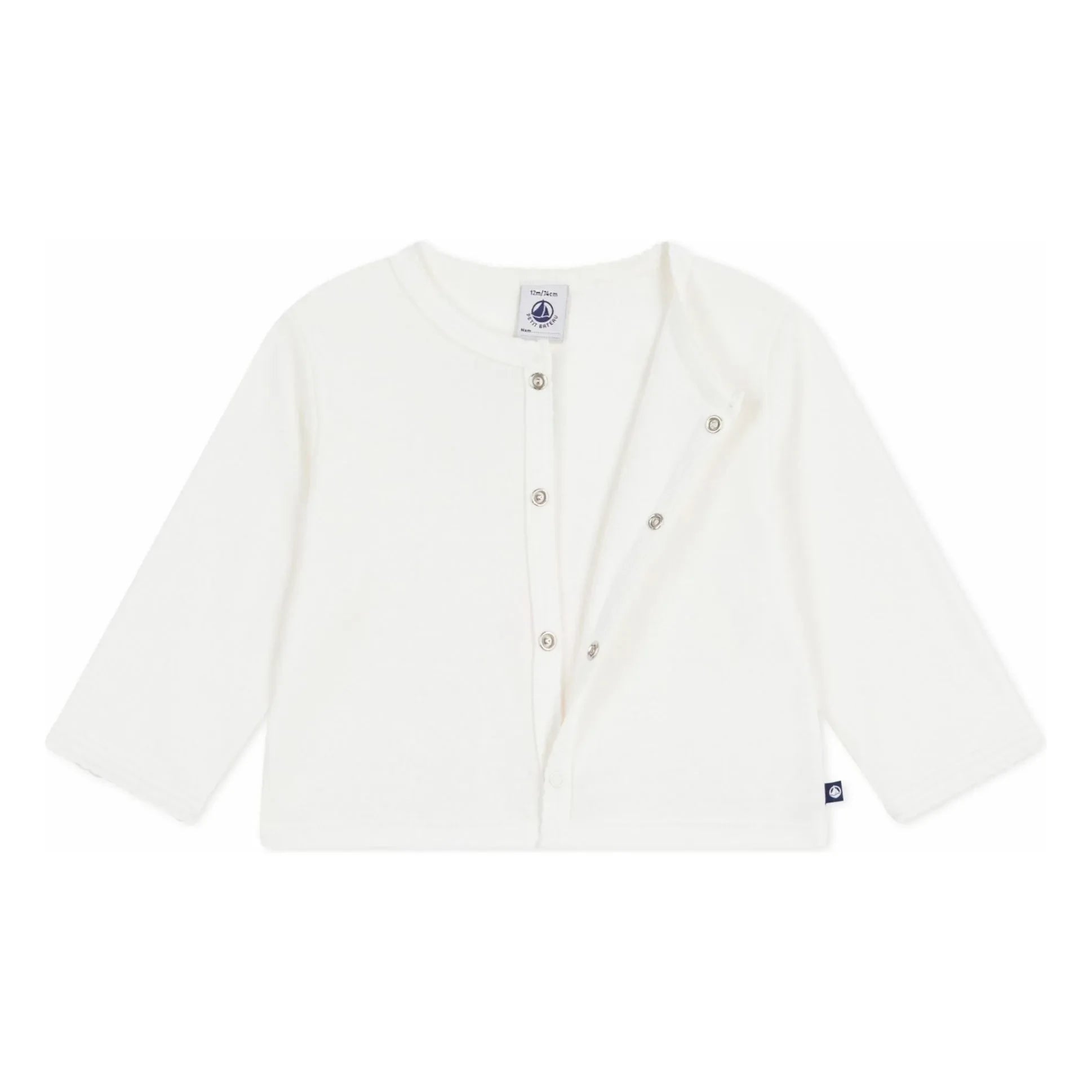 Petit Bateau - Chaleco blanco