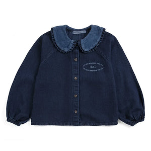 Bobo Choses - Bluz Denim Geri Dönüştürülmüş Pamuk | Koyu Mavi