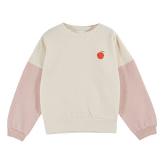 Emile et Ida - Sudadera de felpa de algodón orgánico | Rosa pálido