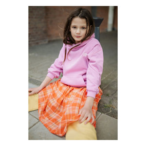 Repose AMS - Vestido Elbise Smocked a Cuadros | Coral