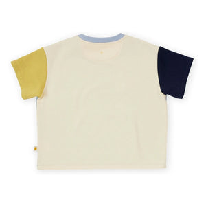 Goldie + Ace - Camiseta oversize gruesa | Azul claro