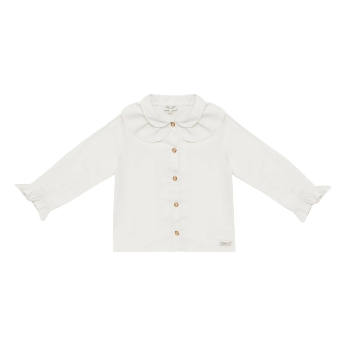Donsje - Blusa Nien de algodón orgánico | Blanco