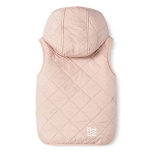 Liewood - Chaleco sin mangas estilo Sherpa Diana, fabricado con fibras recicladas | Rosa claro