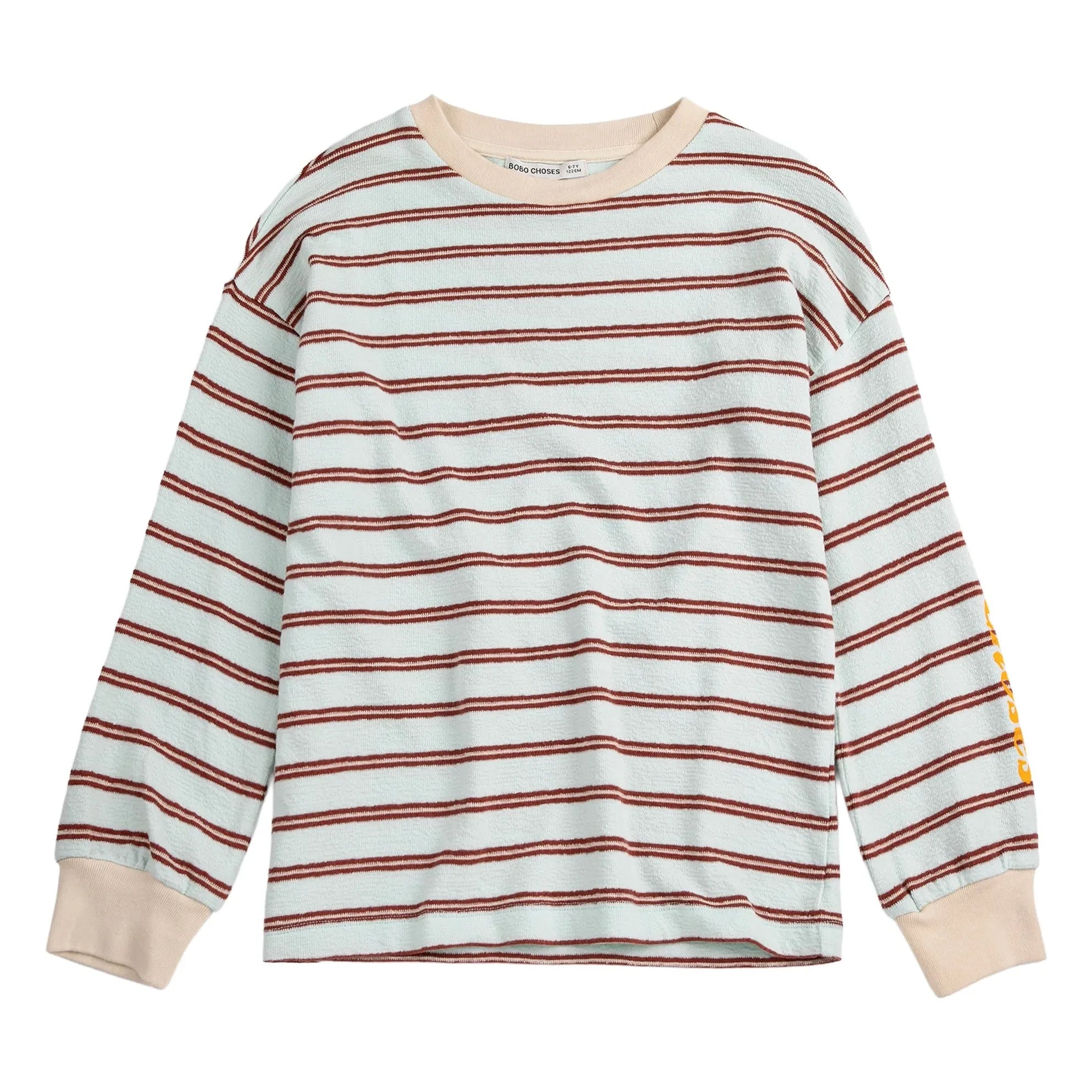 Bobo Choses - Camiseta a rayas | Azul claro