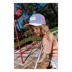 Hello Hossy - Camionero Mini Gorra de Algodón Orgánico con Visera Curva | Morado