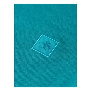 Scotch & Soda - Sudadera con insignia de logotipo de algodón orgánico | Lagoon Blue